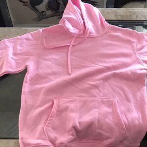 Pink hoodie
